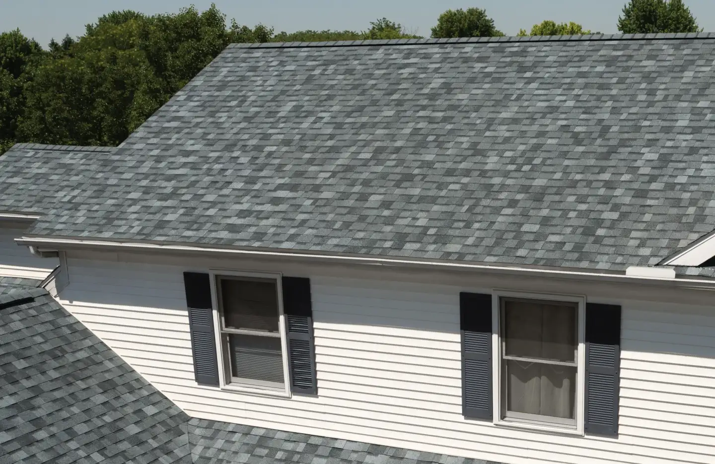 JN Roofing crew completing a residential re-roof